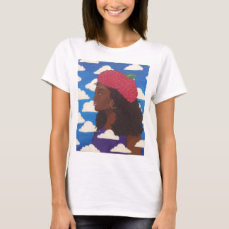 Grundläggande damer t för hallonbasker tee shirt