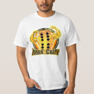 Grundläggande DominoChamp T-tröja Tee Shirt