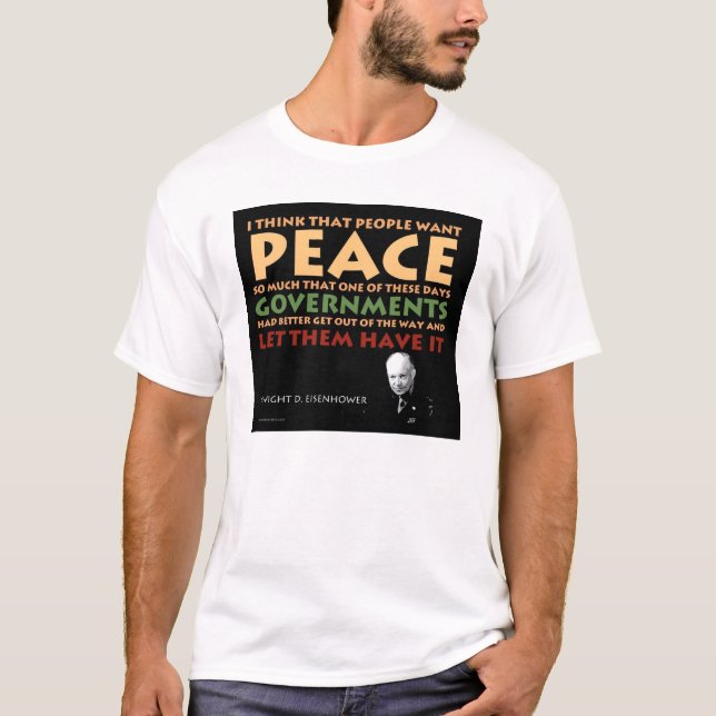 Grundläggande Eisenhower utslagsplats T-shirt (Framsida)