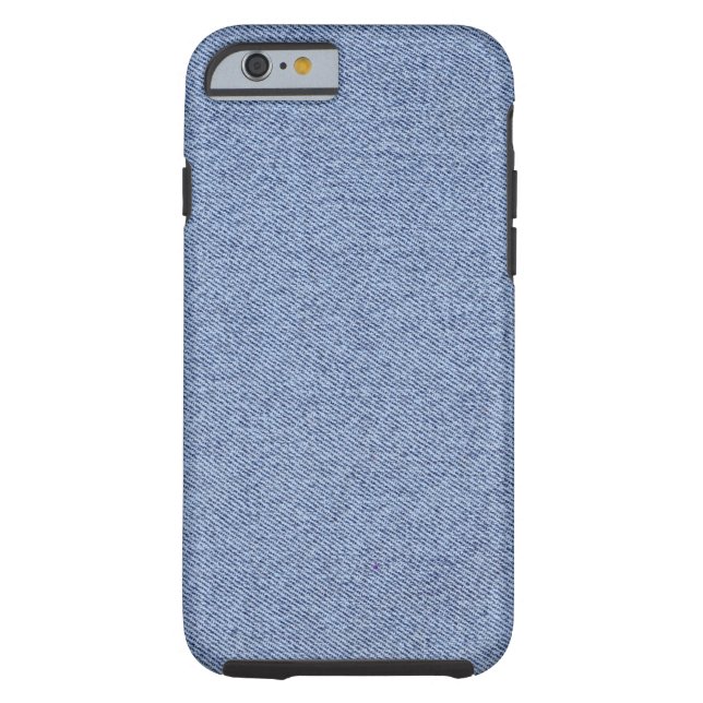 Grundläggande färgblått Jean Case-Mate iPhone Skal (Baksidan)