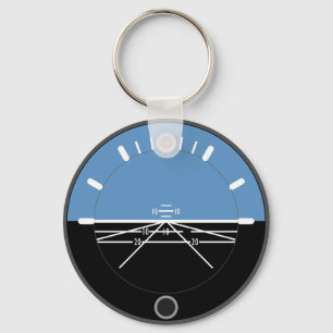 Grundläggande flyg knäppas Keychain Nyckelring