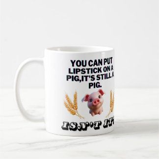 Grundläggande Grönt T-Shirt/Du kan lägga locket på Kaffemugg