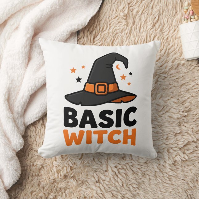 Grundläggande Halloween-hattdesign för häxor Kudde (Filt)