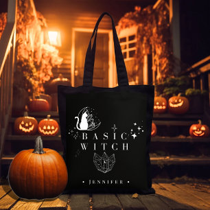 Grundläggande Häxa Kvinnors Söta Halloween Tygkasse