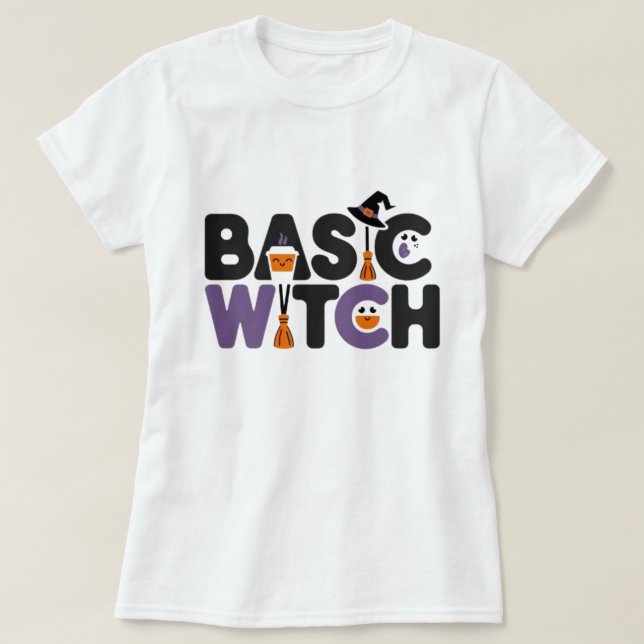grundläggande häxa t shirt (Design framsida)