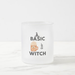 Grundläggande Häxkaffemugg Frostad Glasmugg