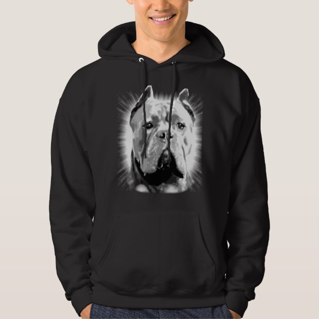 Grundläggande Hooded tröja för käppcorsohund Hoodie (Framsida)
