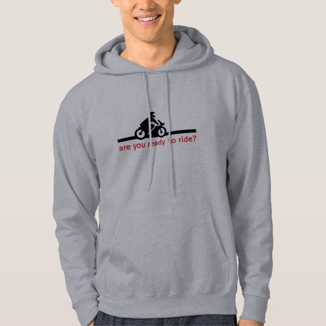 Grundläggande Hooded tröja Hoodie (Framsida)