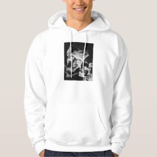 Grundläggande Hoodie för Ghoulardi (W/Skull-2)