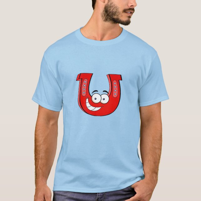 Grundläggande HorseShoe Pitching Tee (Framsida)