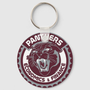 Grundläggande HSEF-panterpride knäppas Keychain Nyckelring