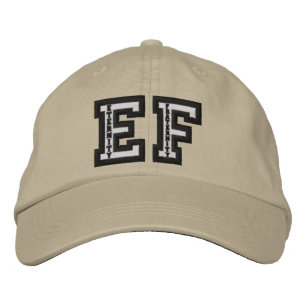 Grundläggande justerbar hatt för alternativ dräkt broderad keps