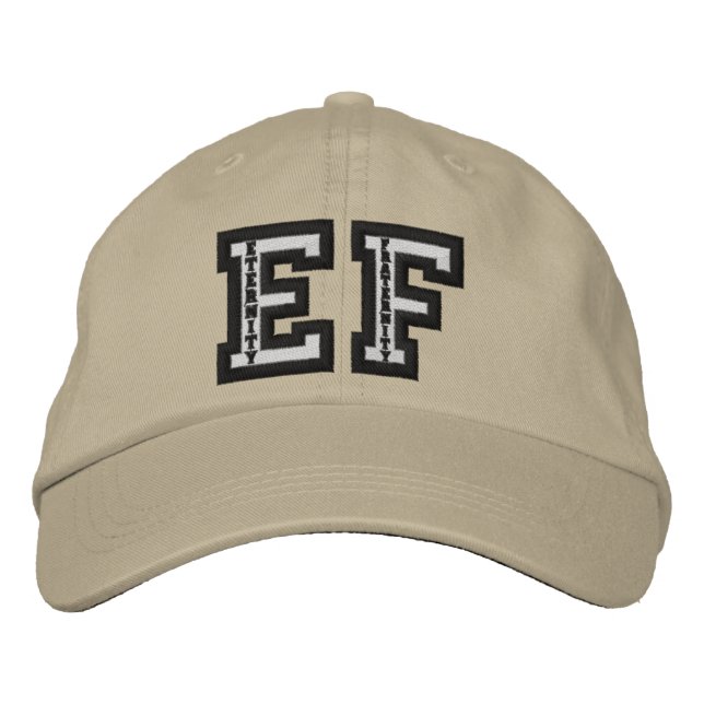 Grundläggande justerbar hatt för alternativ dräkt broderad keps (Framsida)