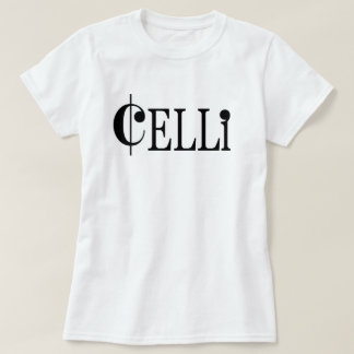 Grundläggande kvinna för vitCelli utslagsplats T-shirt