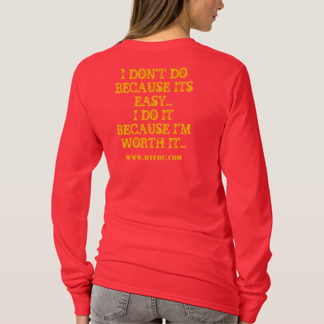 Grundläggande läger för utbildningskonditionkänga t-shirt (Baksida)