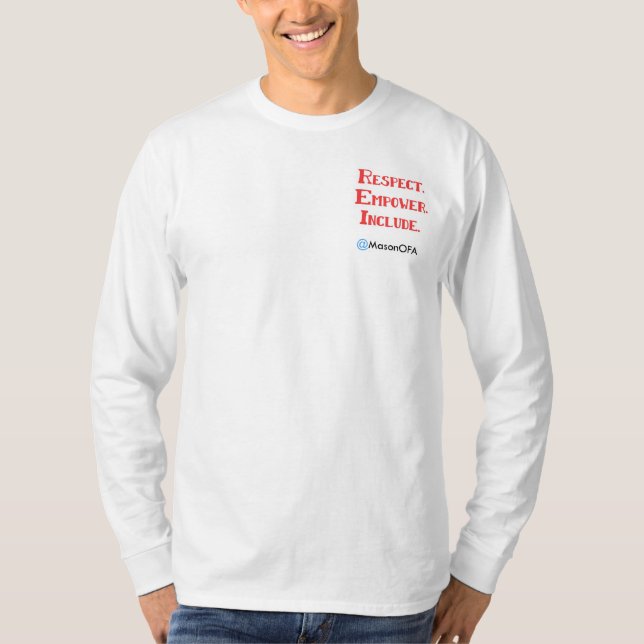 Grundläggande långärmad för Mason OFA T Shirt (Framsida)