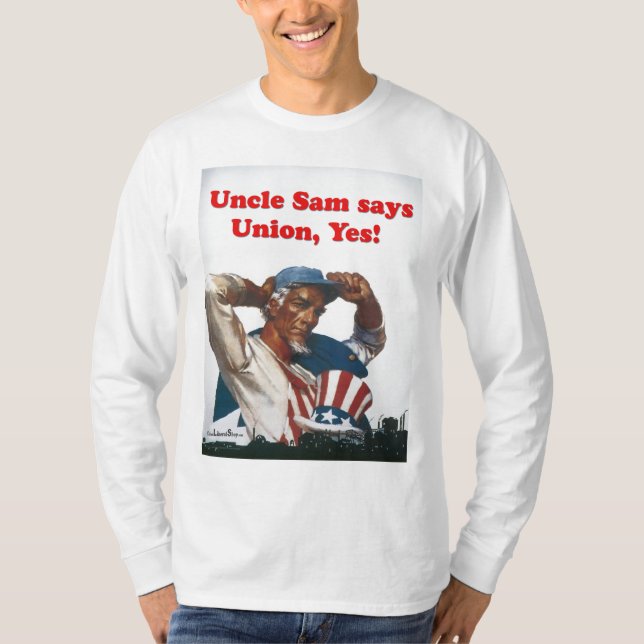 Grundläggande långärmad t-shirt (Framsida)
