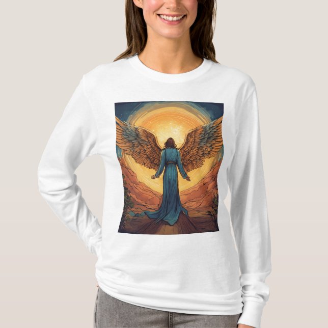 Grundläggande Långärmad T-Shirt (Framsida)