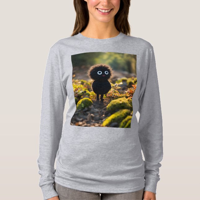 Grundläggande Långärmad T-Shirt (Framsida)