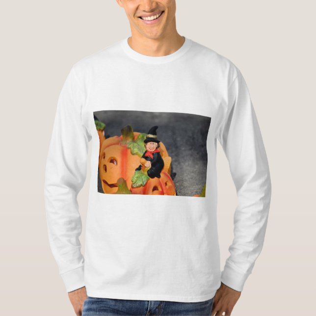 Grundläggande Långärmad T-Shirt (Framsida)