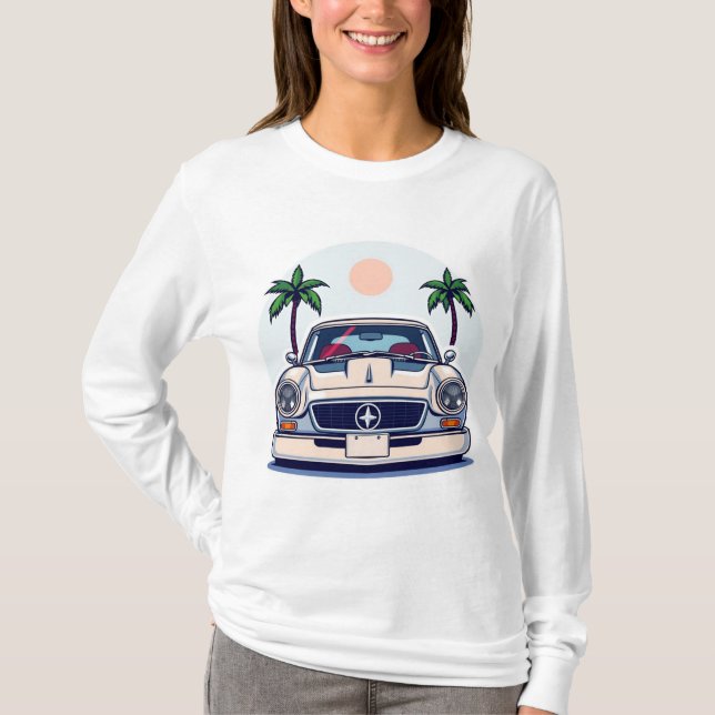 Grundläggande Långärmad T-Shirt (Framsida)