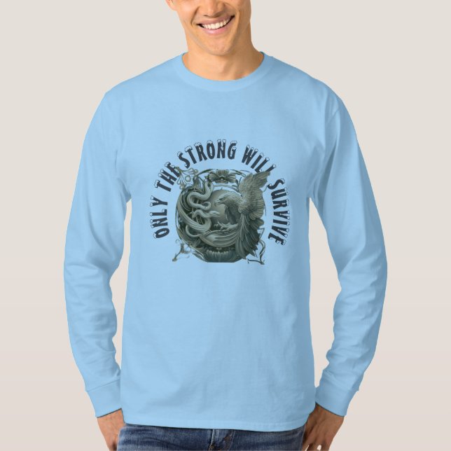 Grundläggande Långärmad T-Shirt (Framsida)