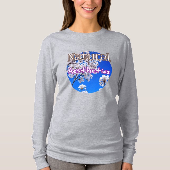 Grundläggande Långärmad T-Shirt (Framsida)