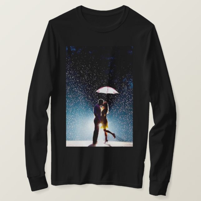 Grundläggande Långärmad T-Shirt (Design framsida)