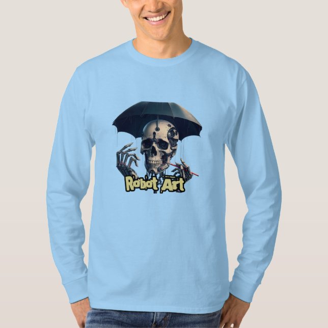 Grundläggande Långärmad T-Shirt (Framsida)
