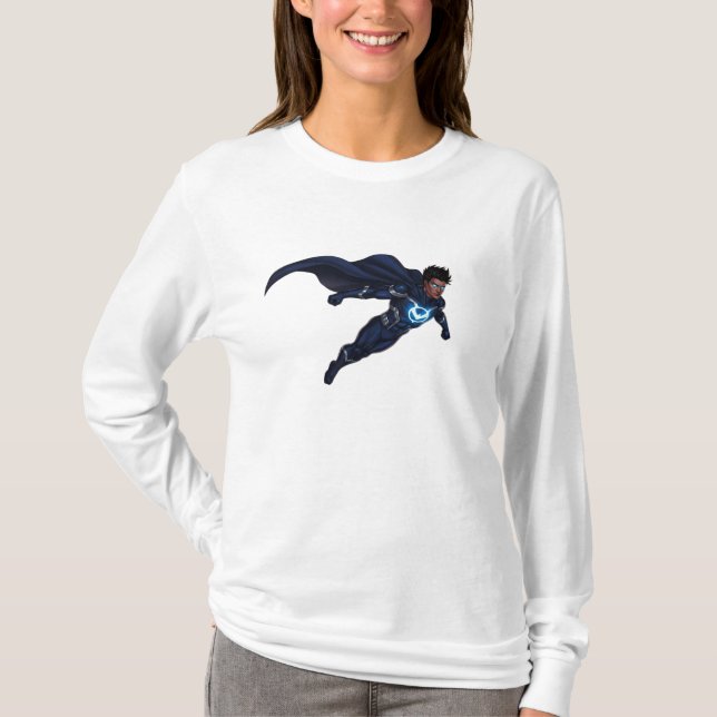 Grundläggande Långärmad T-Shirt (Framsida)