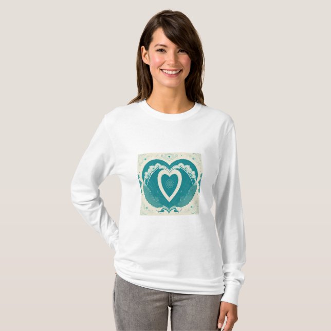 Grundläggande Långärmad T-Shirt (Hel framsida)