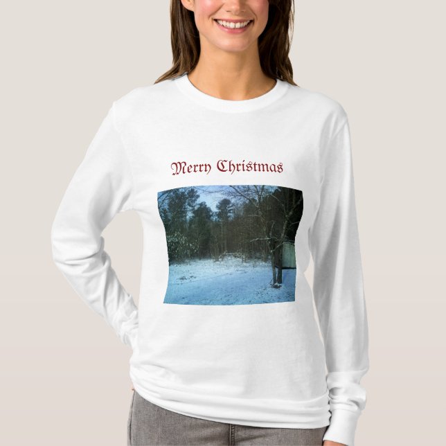 Grundläggande Långärmad T-Shirt (Framsida)