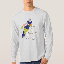 Grundläggande långärmad T-shirt : Avspark