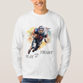 Grundläggande Långärmad T-Shirt-motivation T Shirt