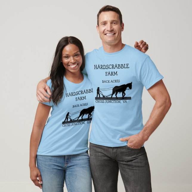 GRUNDLÄGGANDE LANTGÅRDUTSLAGSPLATS TRÖJA (Unisex)