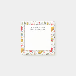 Grundläggande lärare post-it block