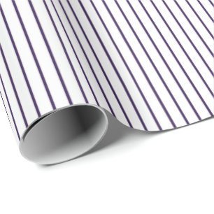 Grundläggande lila randig minimalistisk för alla t presentpapper