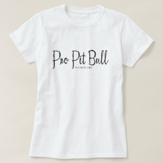 Grundläggande logotyp T för gropbesättning Shirt