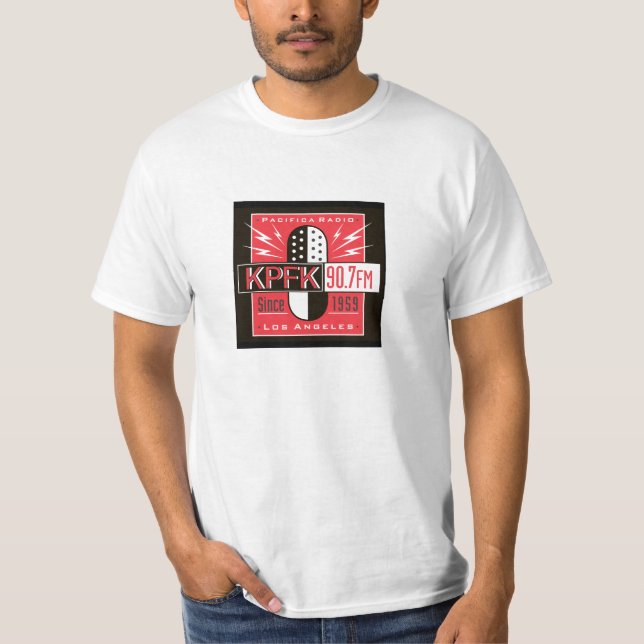 Grundläggande logotypT-tröja för KPFK T-shirt (Framsida)