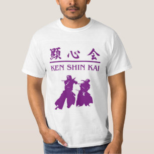 Grundläggande manar för Kenshinkai klubb T-tröj T-shirt