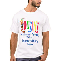 Grundläggande manarT-tröja för KUSINER