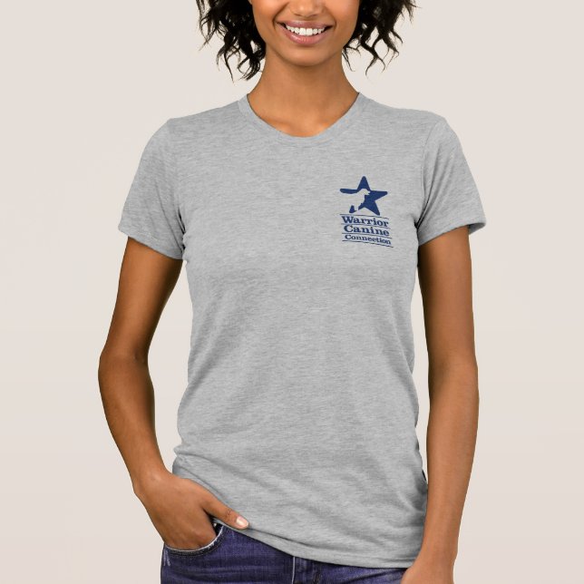 Grundläggande marinlogotyp och website t-shirt (Framsida)
