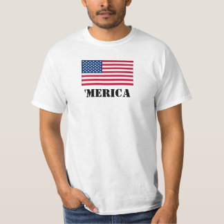 'Grundläggande MERICA-utslagsplats - Tee Shirt