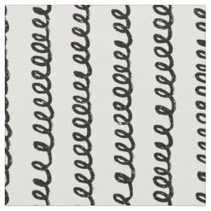 Grundläggande minimalistiska linjer enkla lockiga  tyg