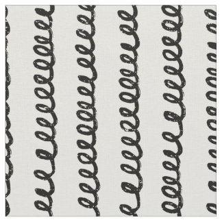 Grundläggande minimalistiska linjer enkla lockiga tyg