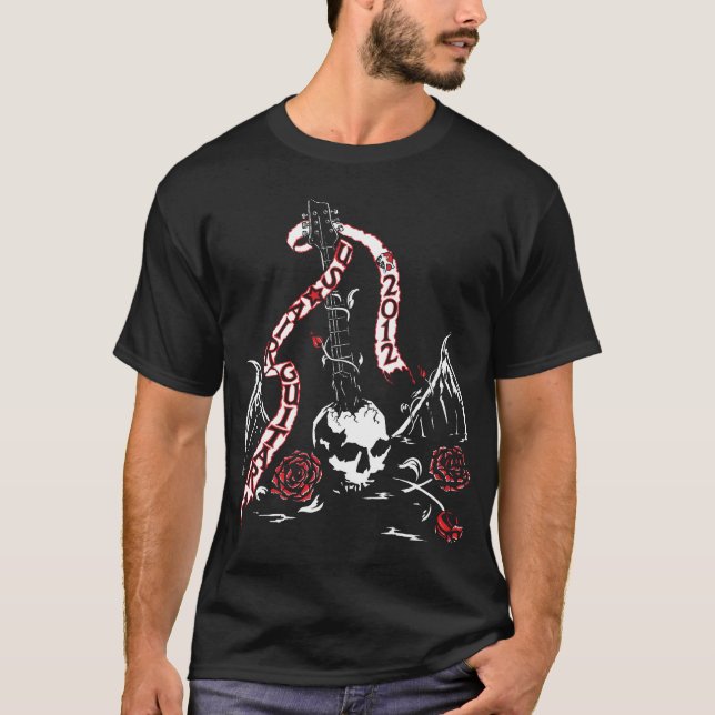 Grundläggande mörk T - manar - Skullduggery T-shirt (Framsida)