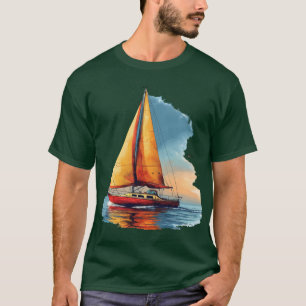 Grundläggande Mörk T-Shir T Shirt