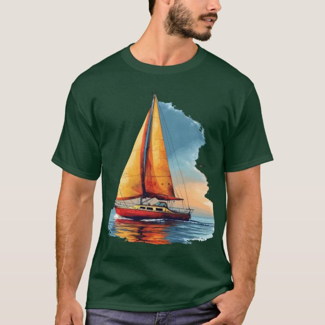 Grundläggande Mörk T-Shir T Shirt (Framsida)