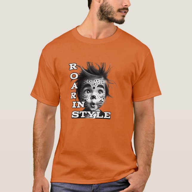 Grundläggande Mörk T-Shirt (Framsida)