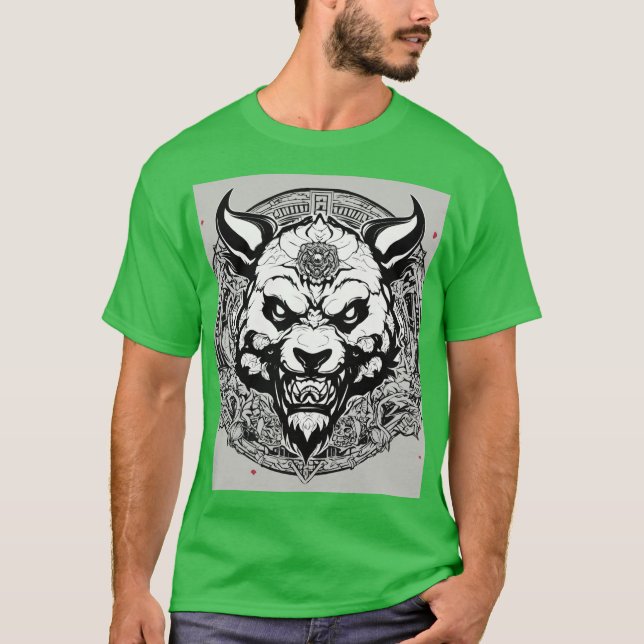 Grundläggande Mörk T-Shirt (Framsida)